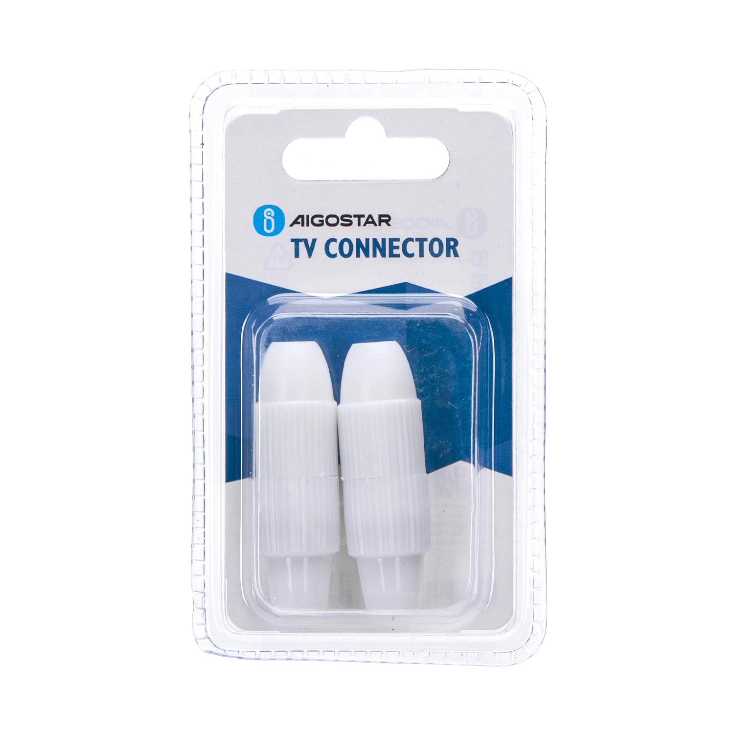 TV connector White