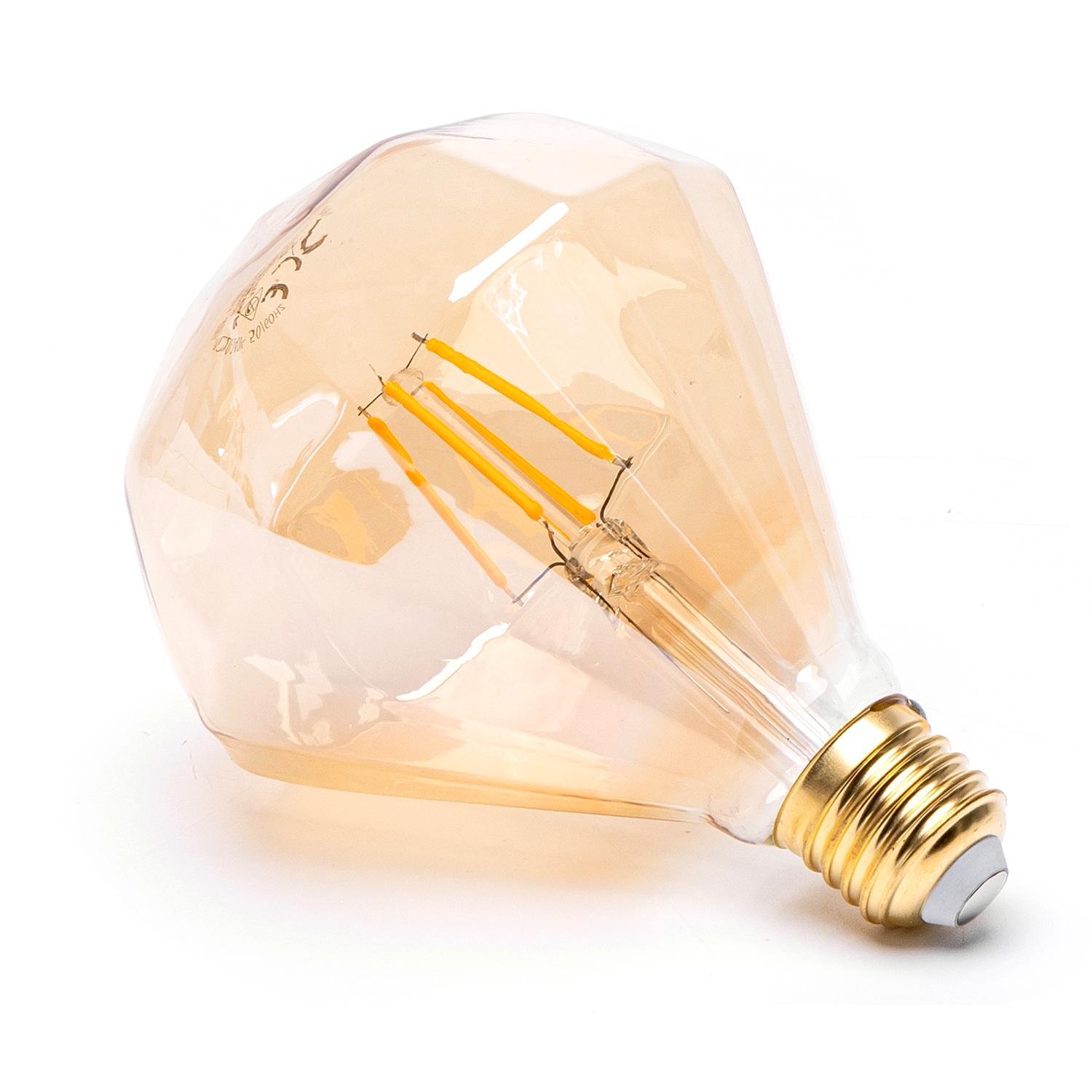 LED Filament Bulb (Diamond) E27 4W