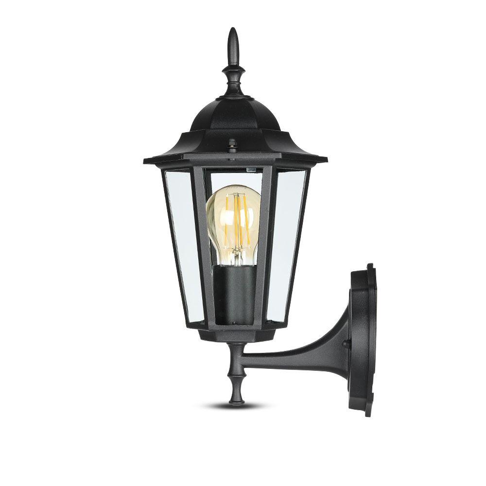 VT-749 E27 WALL LAMP -MATT BLACK(UP)