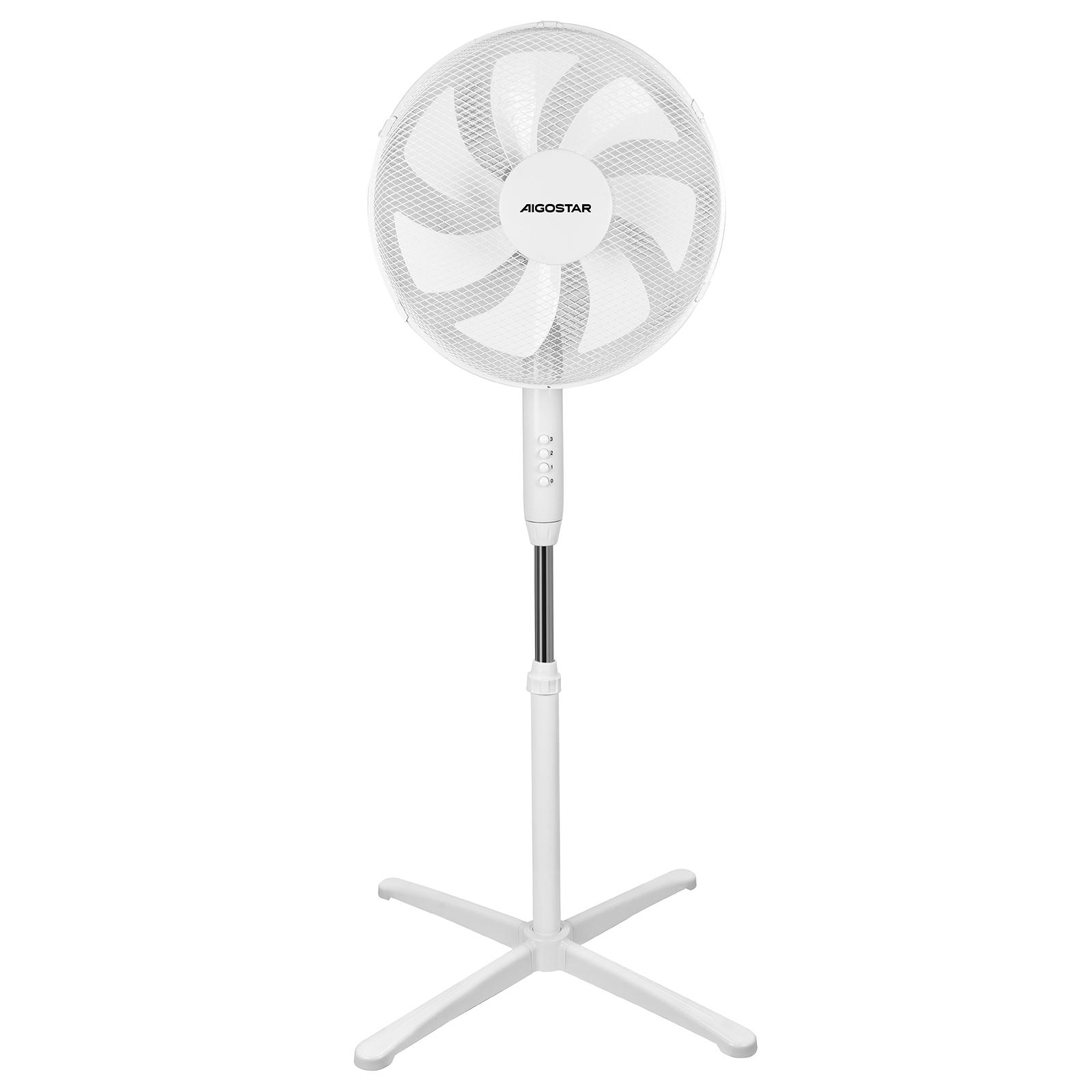 7-blade mechanical stand fan