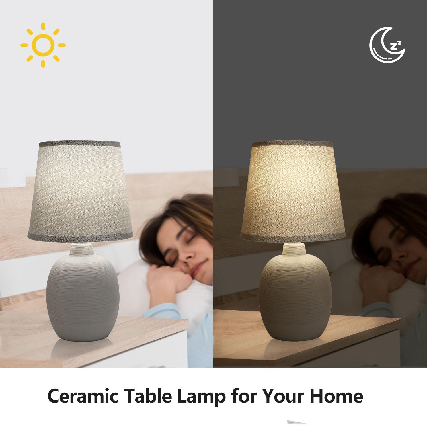 Ceramic Table Lamp (Without Light Source) E14