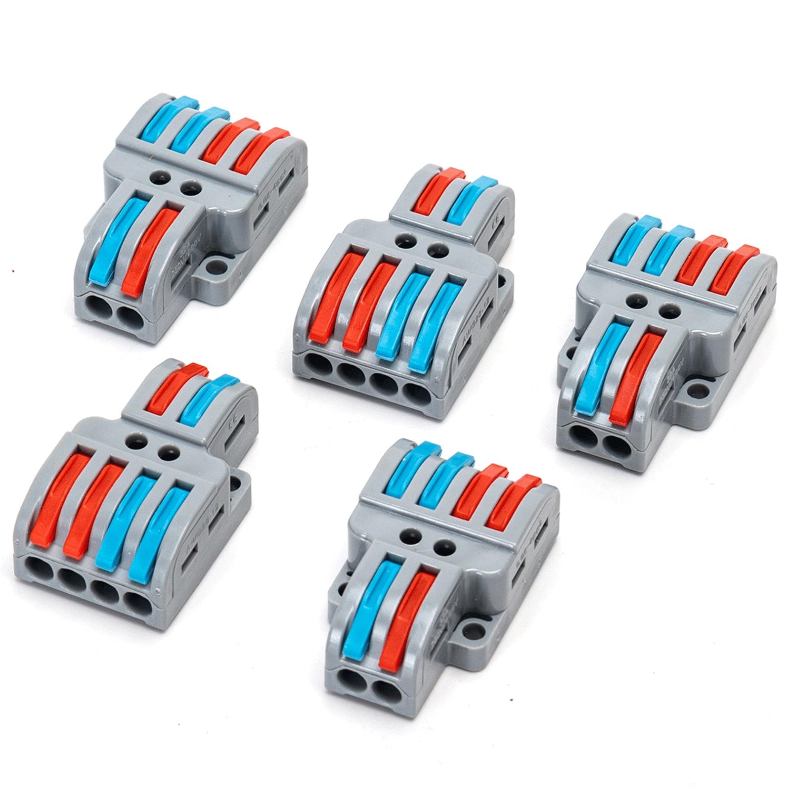 JM-24 Terminal Blocks Gray & red & blue