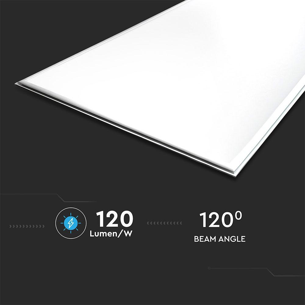 45W Panel LED 1200x600mm, Barwa:6400K, HIGH LUMEN, Opakowanie: 2szt., VTAC, SKU 6333