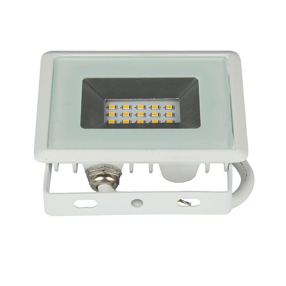 10W Naświetlacz LED SMD, Barwa:6500K, Obudowa: Biała, VTAC, SKU 5945