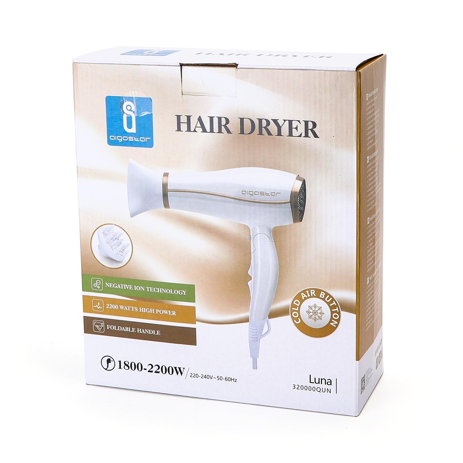 Ionic hair dryer