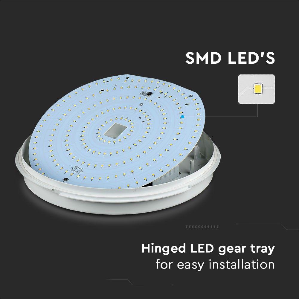 20W LED DOME LIGHT, Chip Samsung, Barwa:3w1, IP65, VTAC, SKU 20093