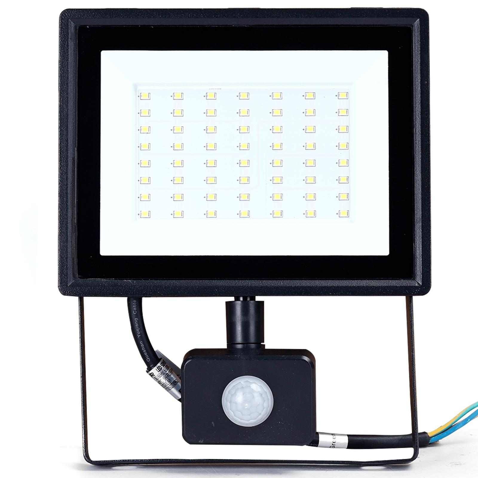 LED sensor floodlight 50W 4000K