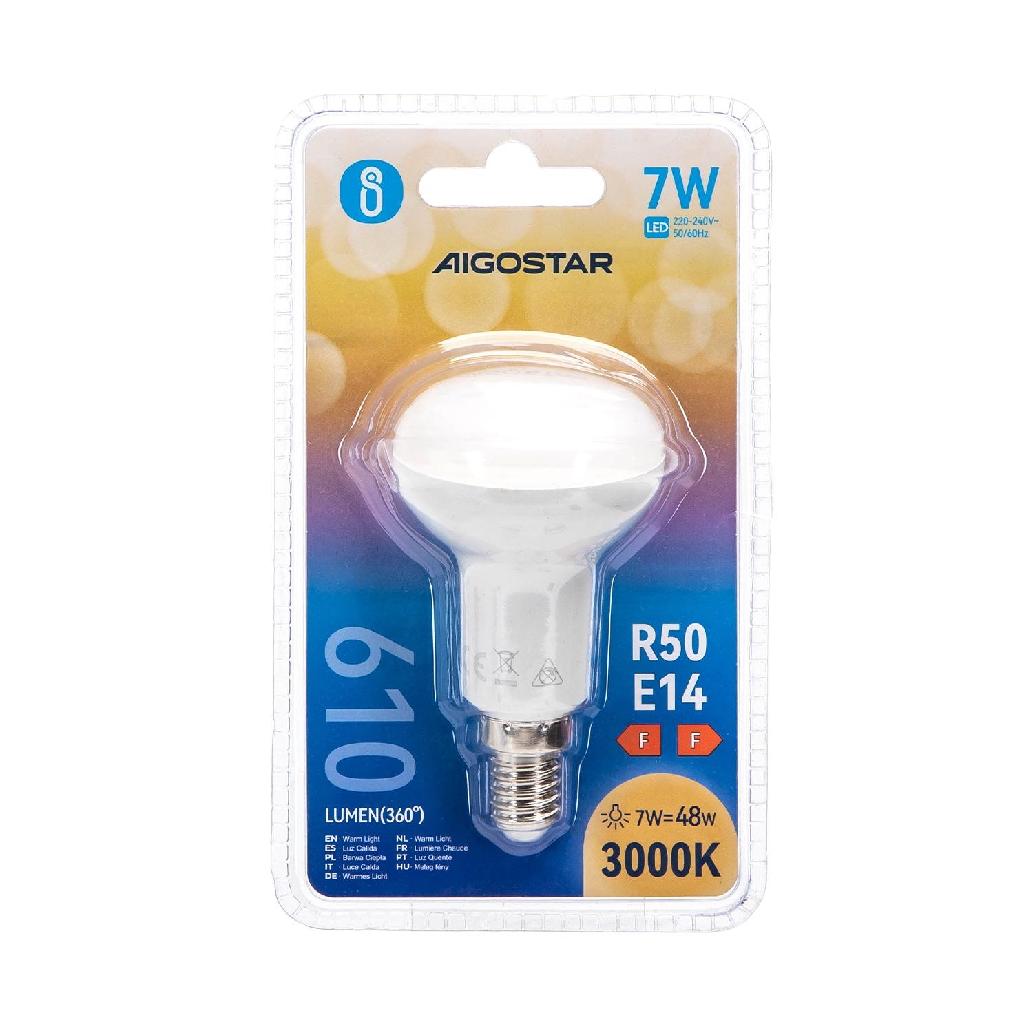 LED E14 7W R50