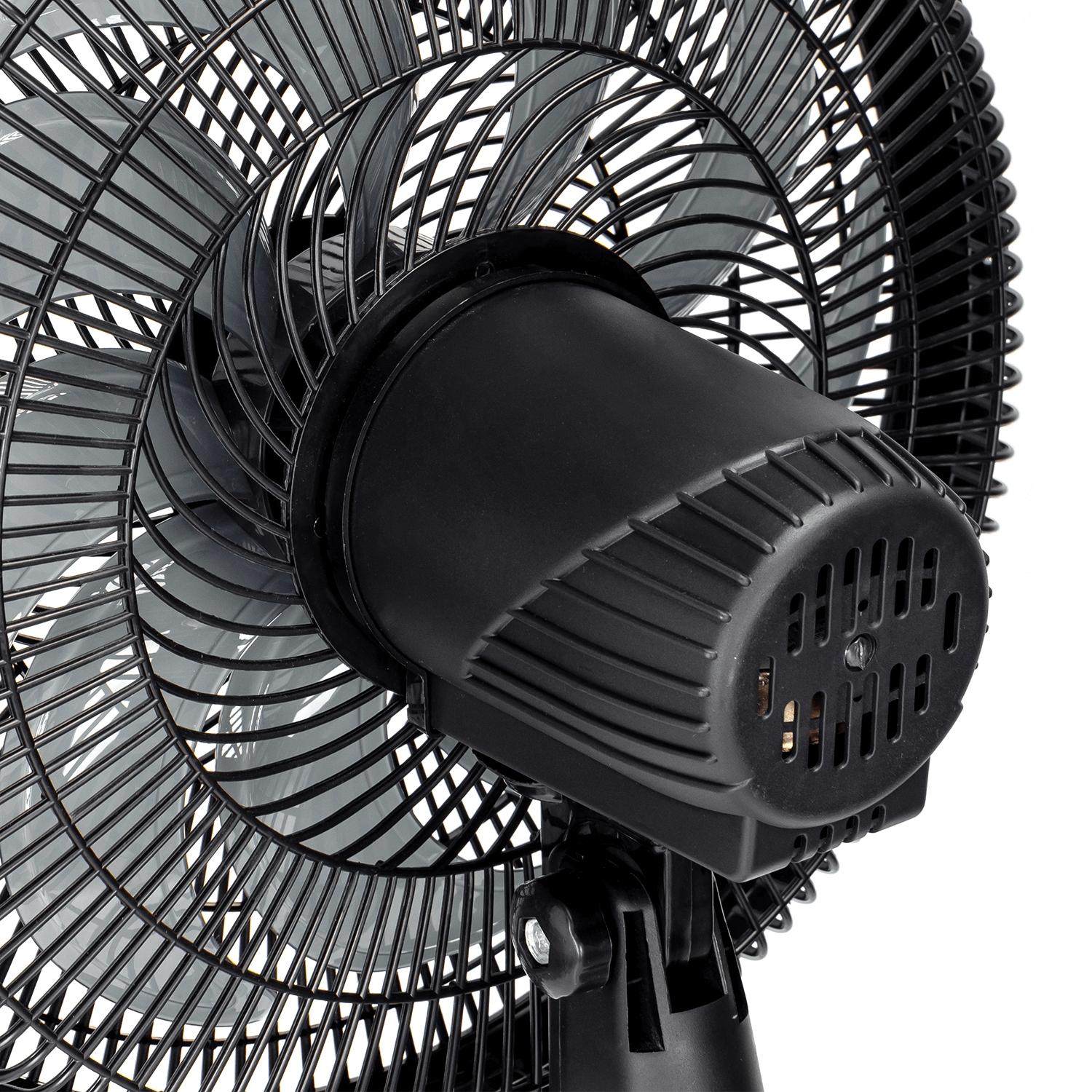 10-blade stand fan with remote control