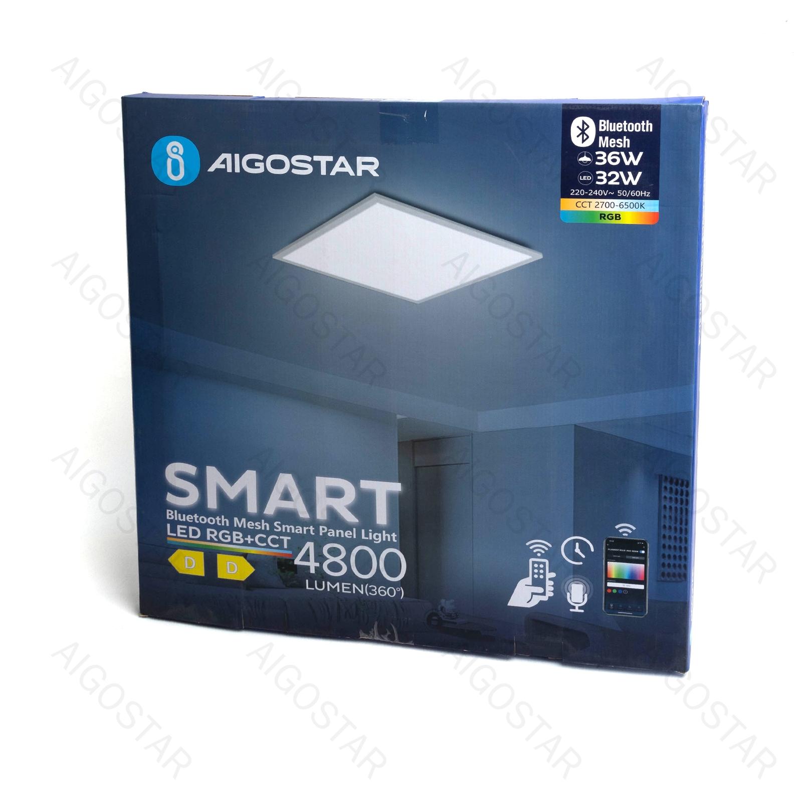 Bluetooth Mesh Smart Panel Light RGB+CCT 595*595