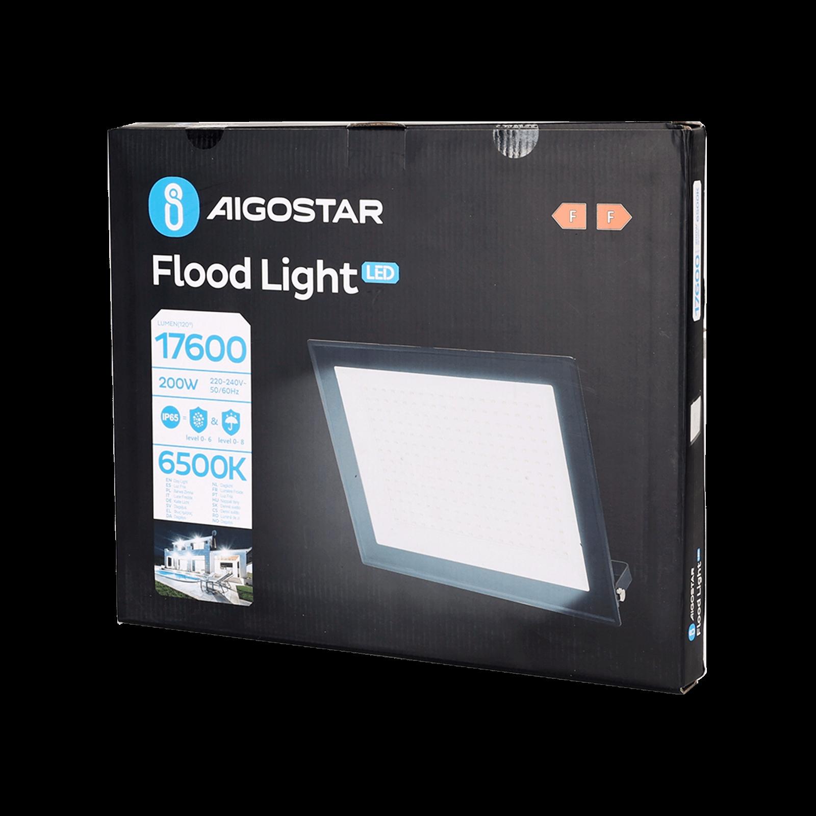 LED Floodlight Black 200W