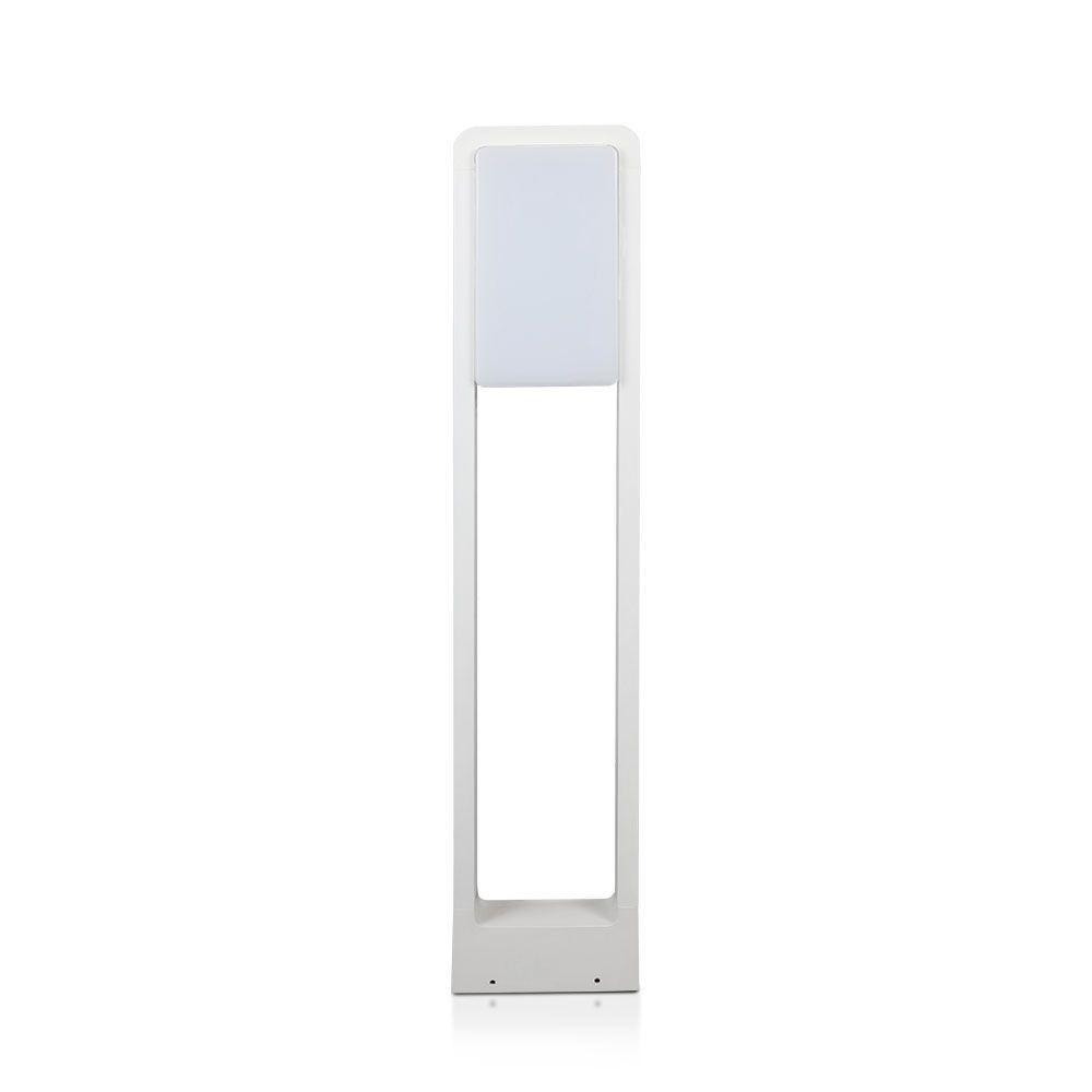 VT-33 10W LED BOLLARD LAMP SAMSUNG CHIP 6400K IP65 WHITE BODY