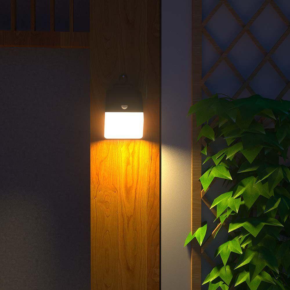 VT-422 2W LED SOLAR WALL LIGHT-PANDA 200LM LITHIUM BATTERY 3.7v 1200mAh 4000K BLACK+WHITE