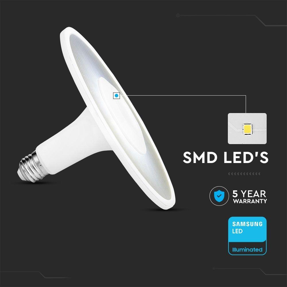 VT-2318 18W ACRYLIC LED PLASTIC BULB SAMSUNG CHIP 3000K