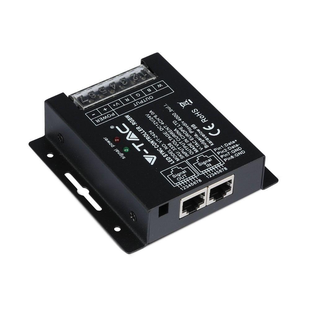 VT-2424 288W LED RGBW SYNC CONTROLLER WITH 24B RF DIMMER