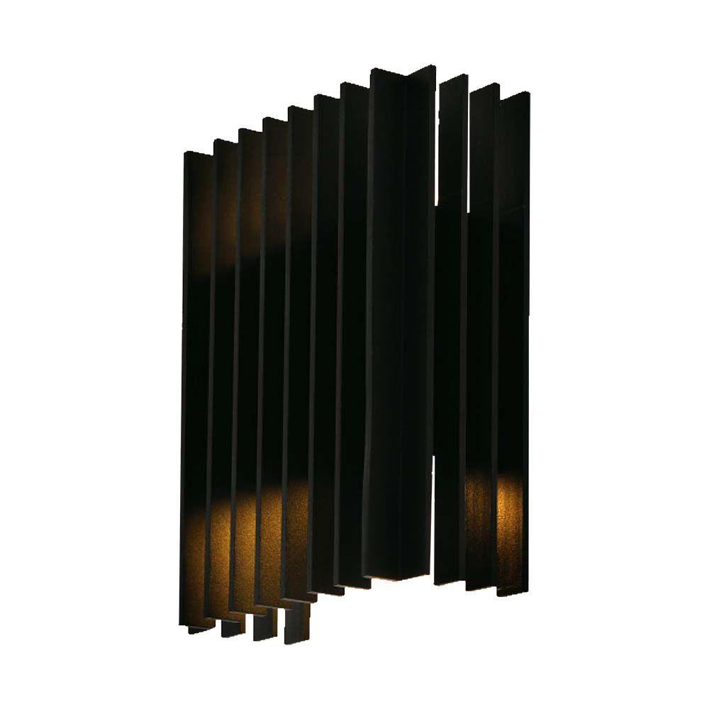 VT-1189 2*6W LED OUTDOOR WALL LIGHT 141x65x200mm 4000K BLACK BODY IP65