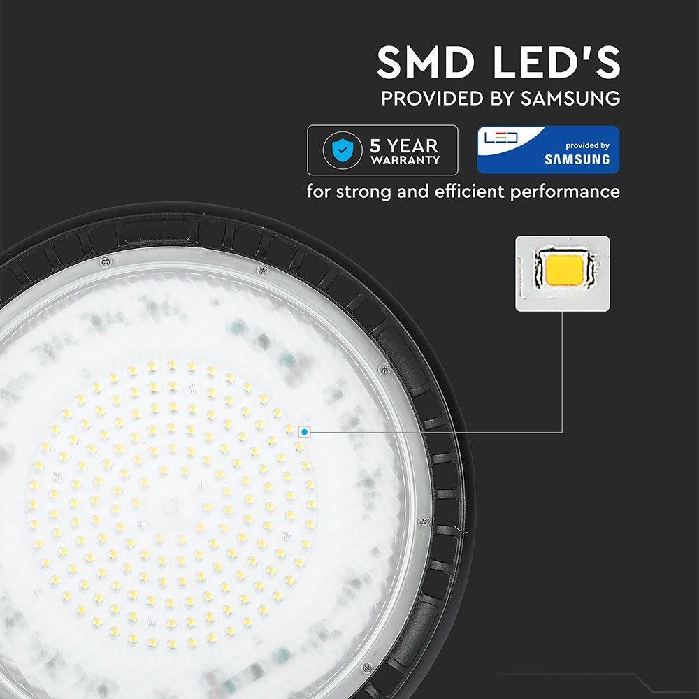 150W HIGHBAY( Zasilacz MEANWELL ), Chip SAMSUNG, Barwa:4000K, Kąt 90', 5 Lat gwarancji , VTAC, SKU 560