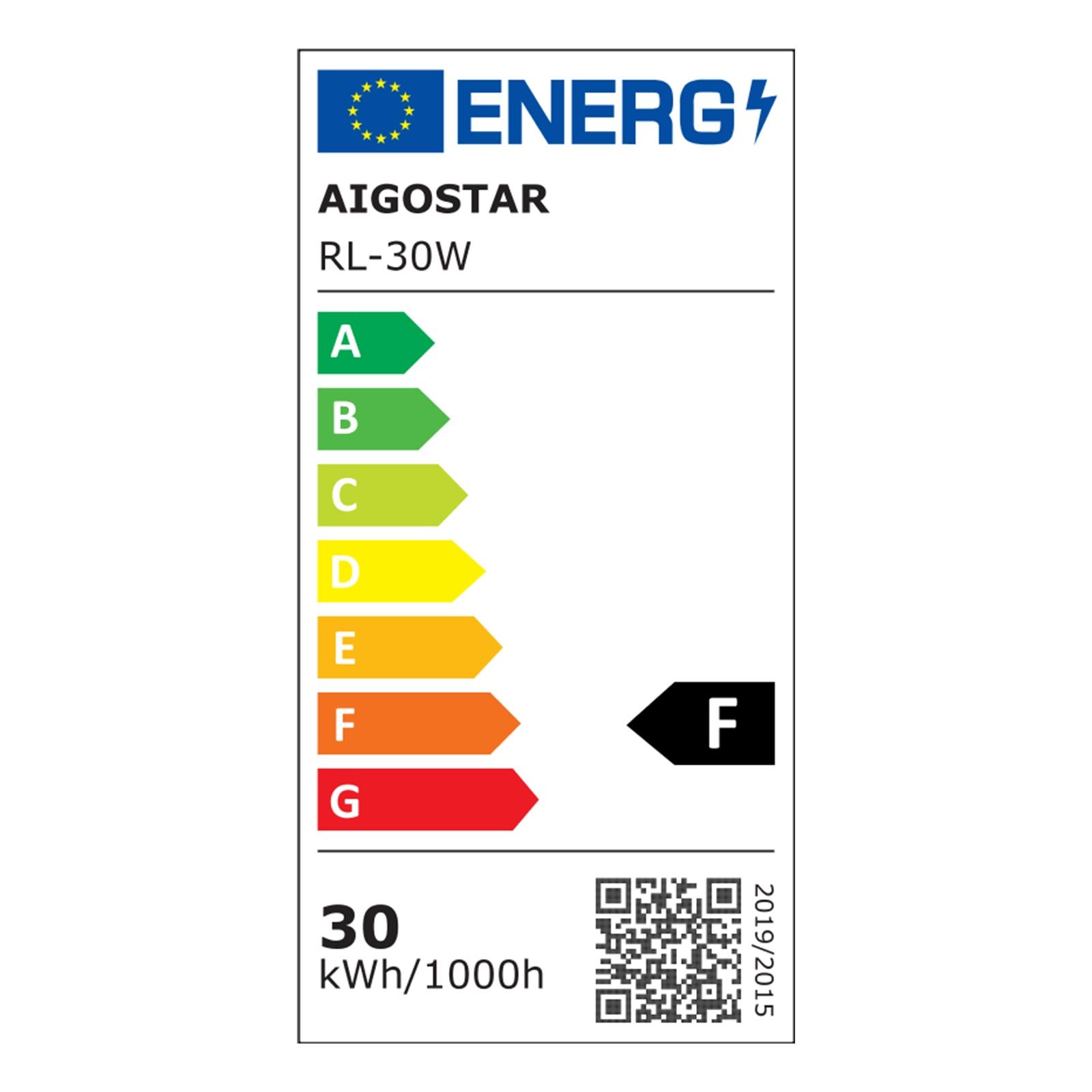 DOB LED slim street light 30W