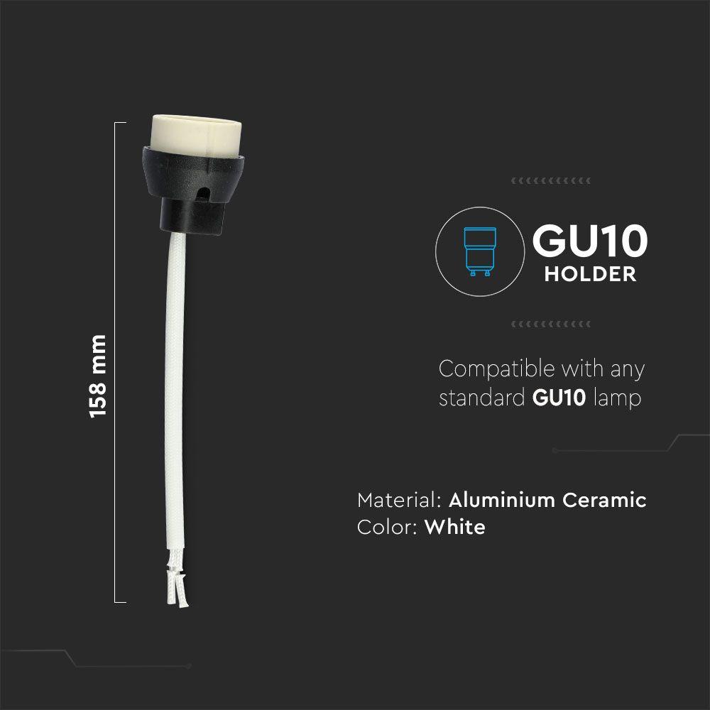 VT-791 GU10 WHITE COLOR SILICON WIRE