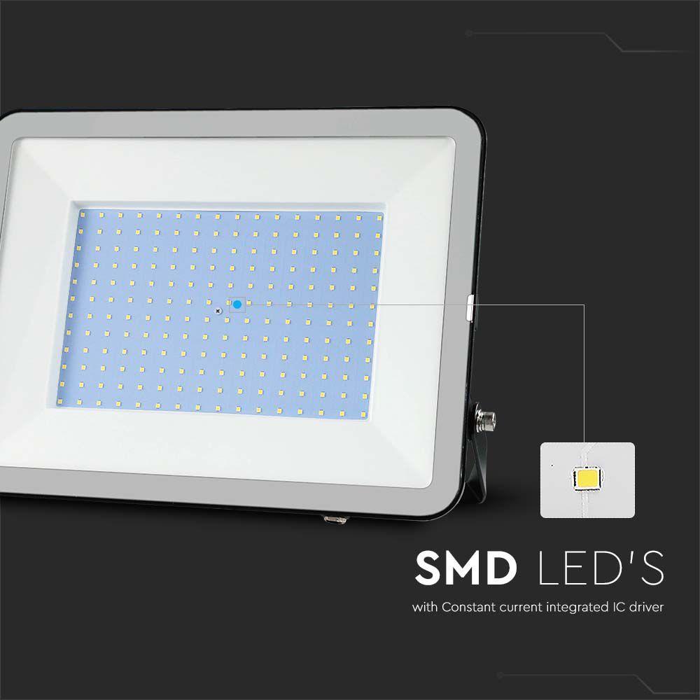 300W Naświetlacz LED SMD, Chip SAMSUNG, Barwa:4000K, Obudowa: Czarna, VTAC, SKU 10031