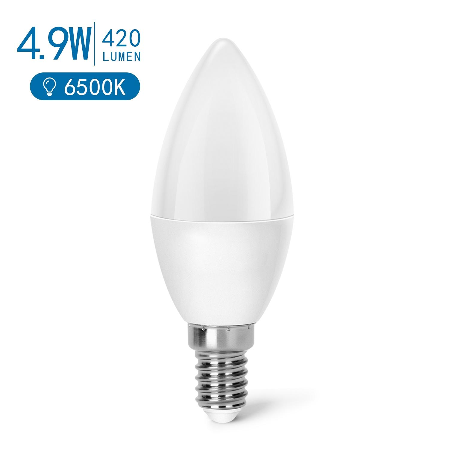 LED E14 4.9W C37