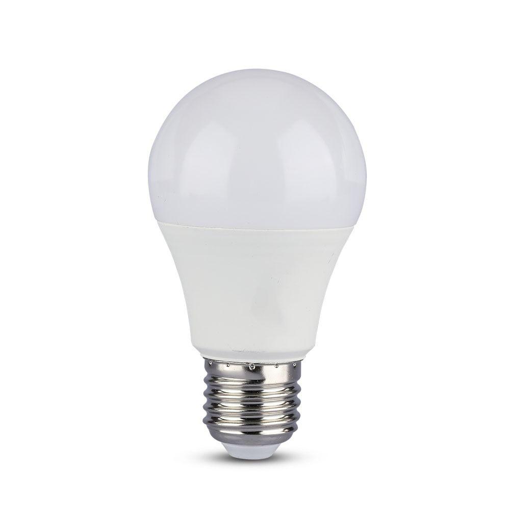 9W A60 Żarówka LED 9W, Barwa: 3w1, Blister 2 szt., Trzonek:E27, VTAC, SKU 7309