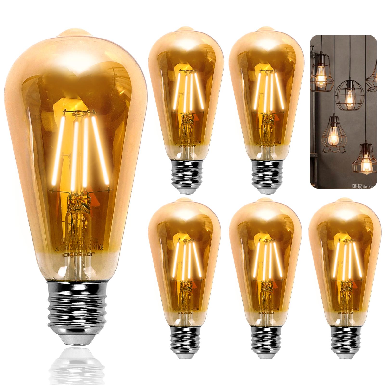 LED filament lamp ST64