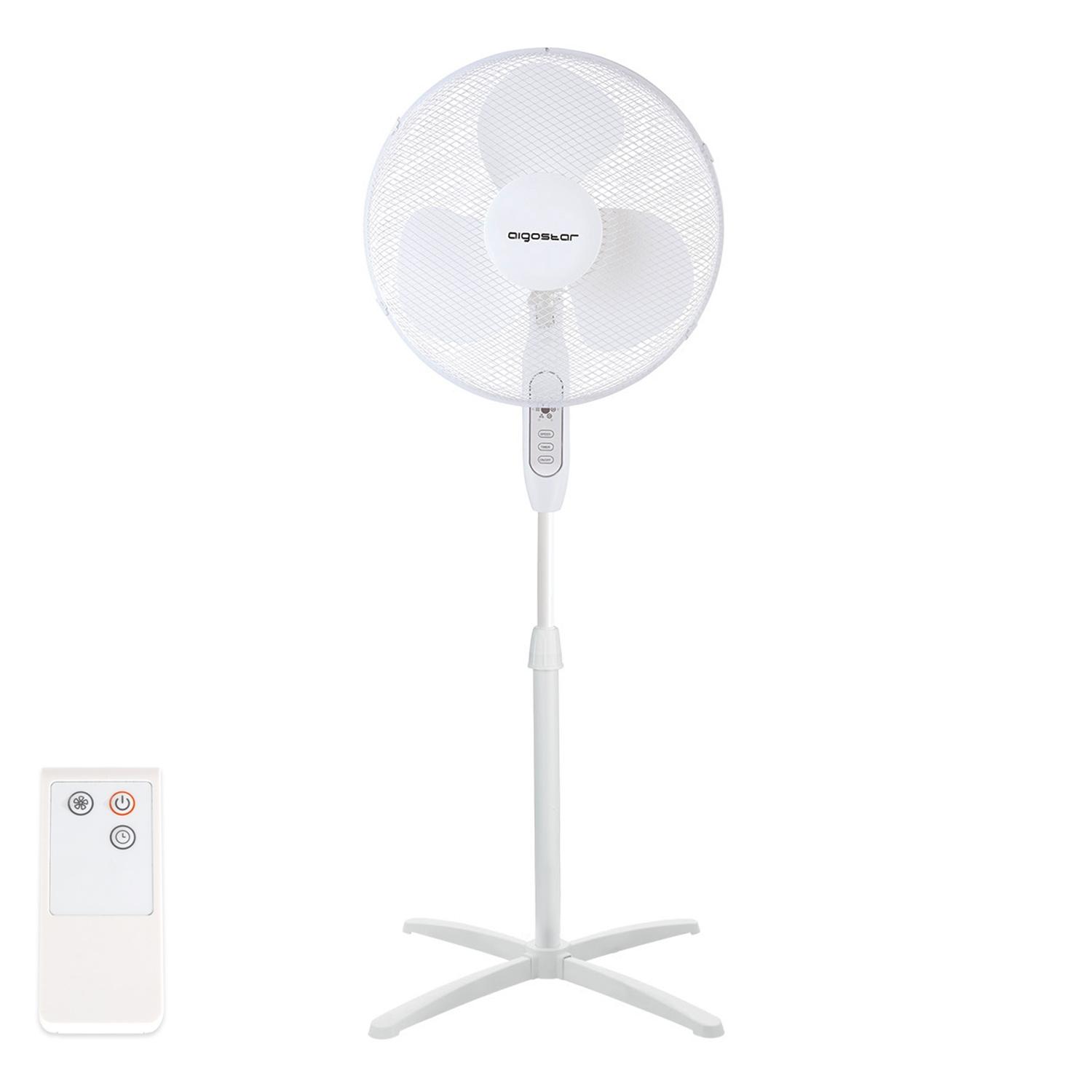 16-in 3-blade electronic stand fan (Remote control)