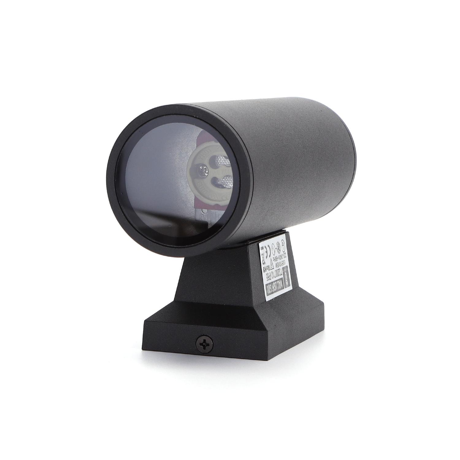 Two-way Wall Light Black (Without Light Source) GU10