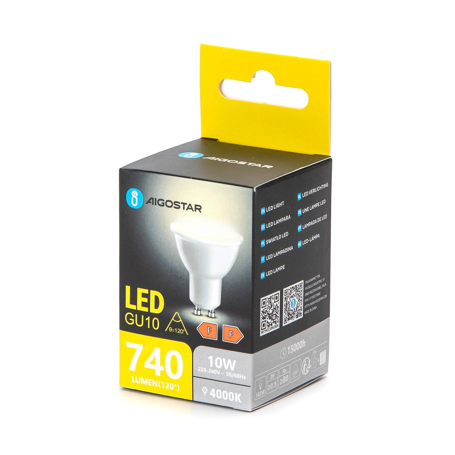 LED GU10 10W