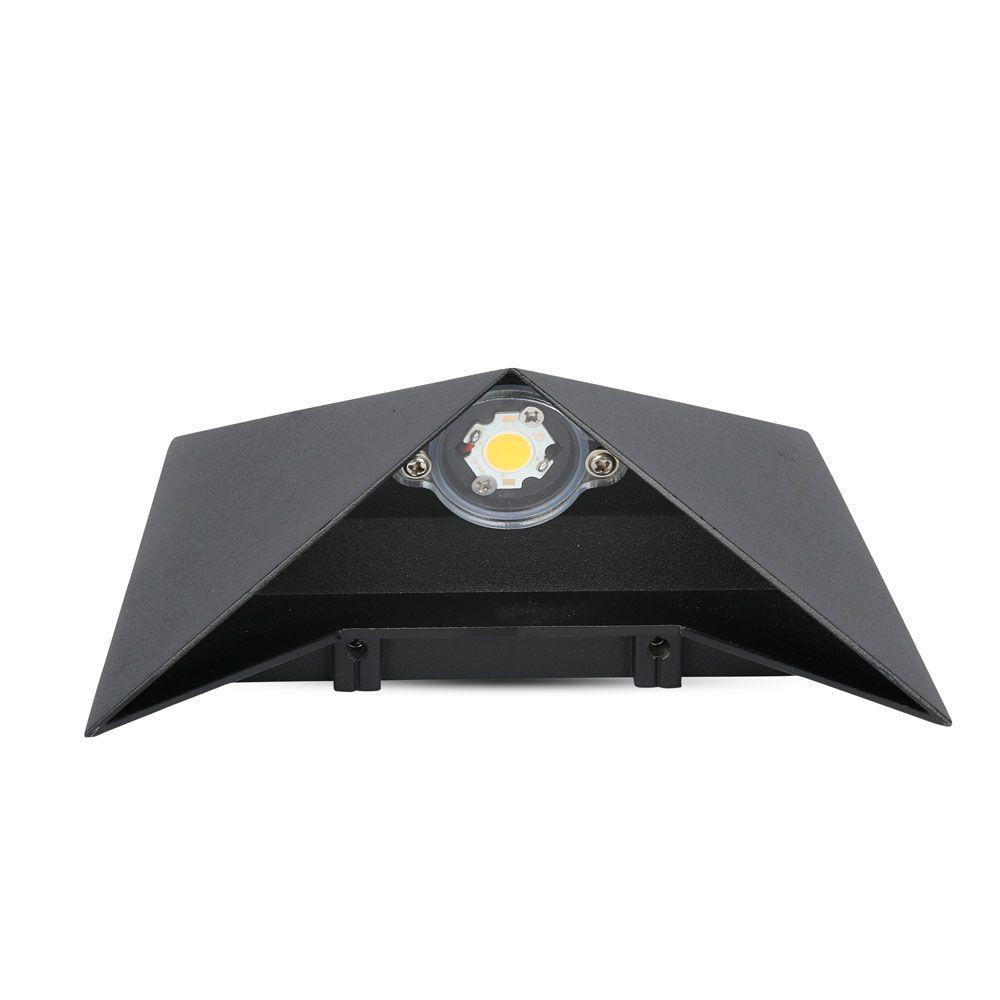 VT-825 5W LED WALL LIGHT 3000K BLACK BODY