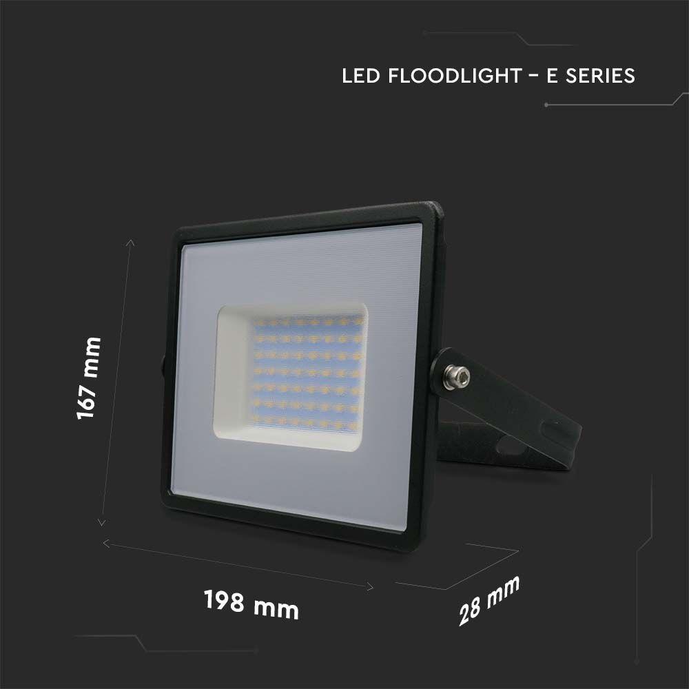 VT-4051 50W SMD FLOODLIGHT 6500K BLACK BODY