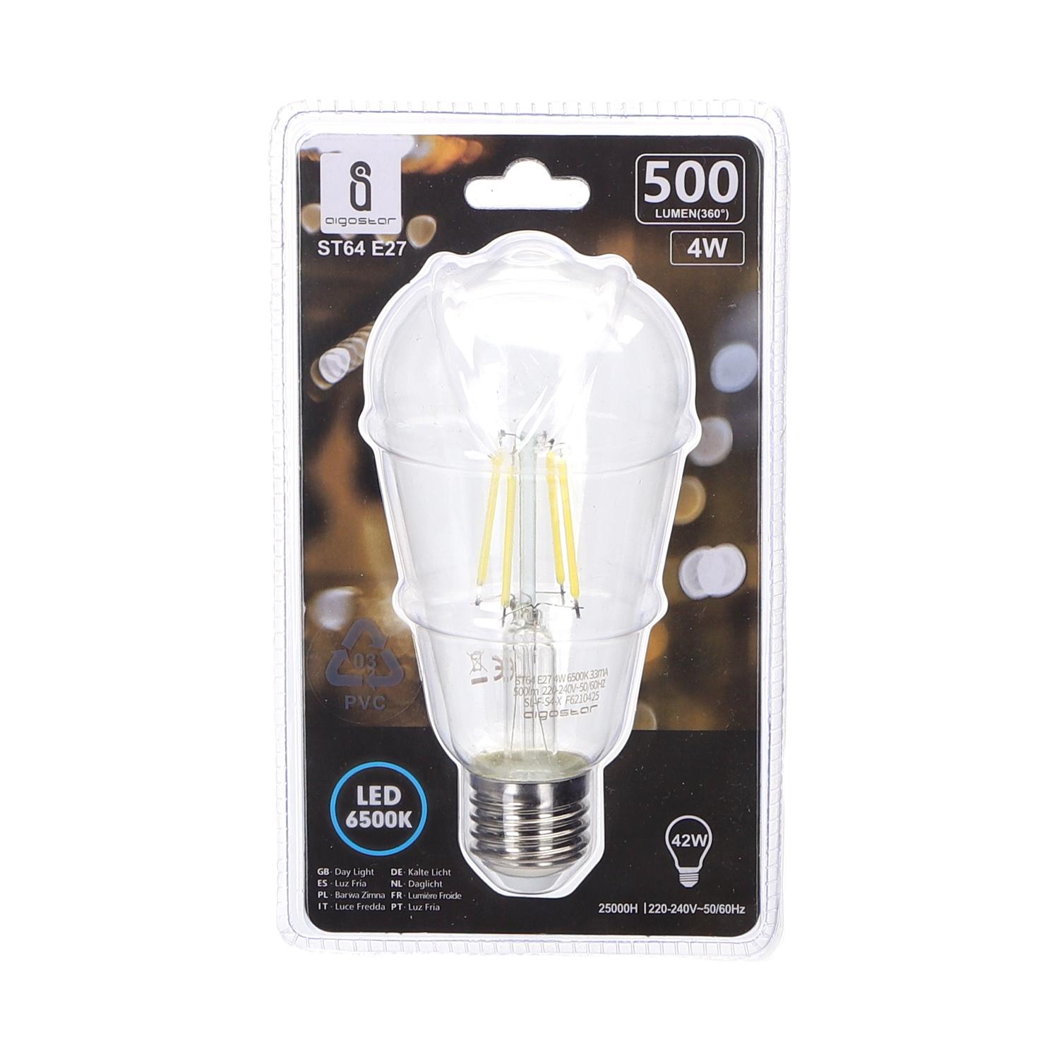 LED filament lamp ST64