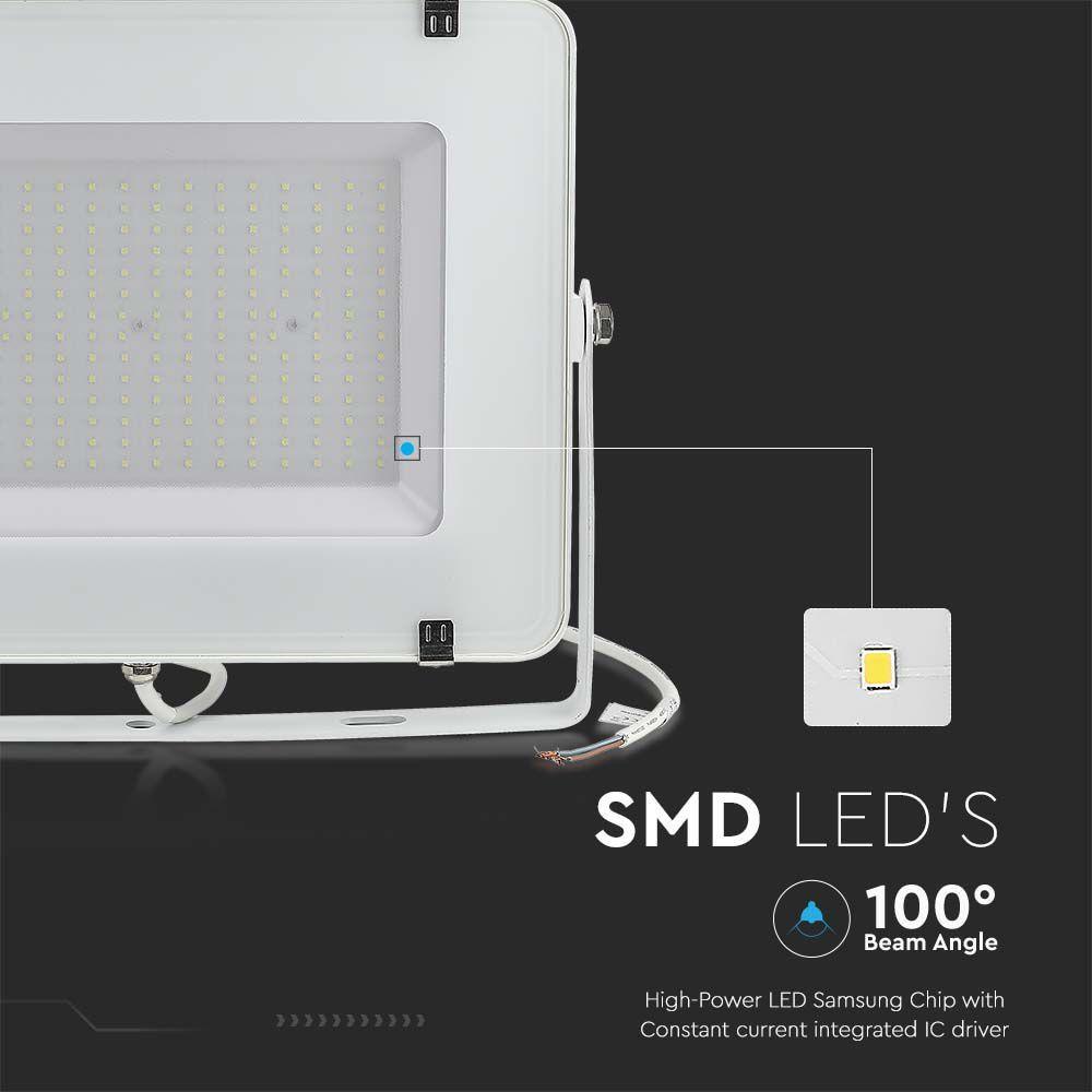 VT-200 200W SMD FLOODLIGHT SAMSUNG CHIP 4000K WHITE BODY