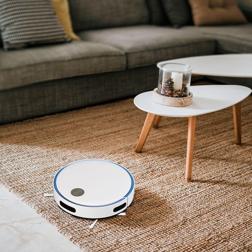 VT-5522 ROBOTIC VACUUM CLEANER WITH REMOTE CONTROL-WHITE & BLUE