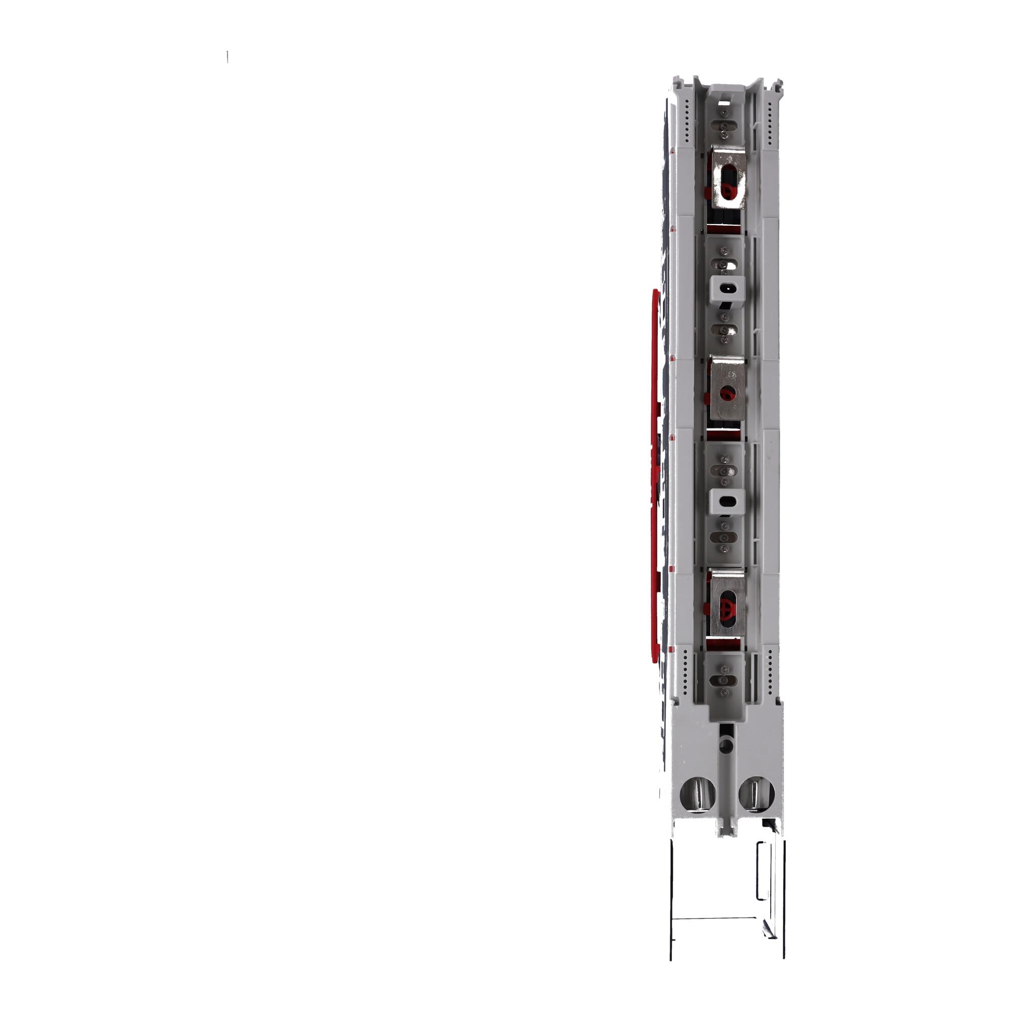 Rozłącznik bezpiecznikowy listwowy 185mm, WTS400T, 400A for NH2 V klema, 3 polowy