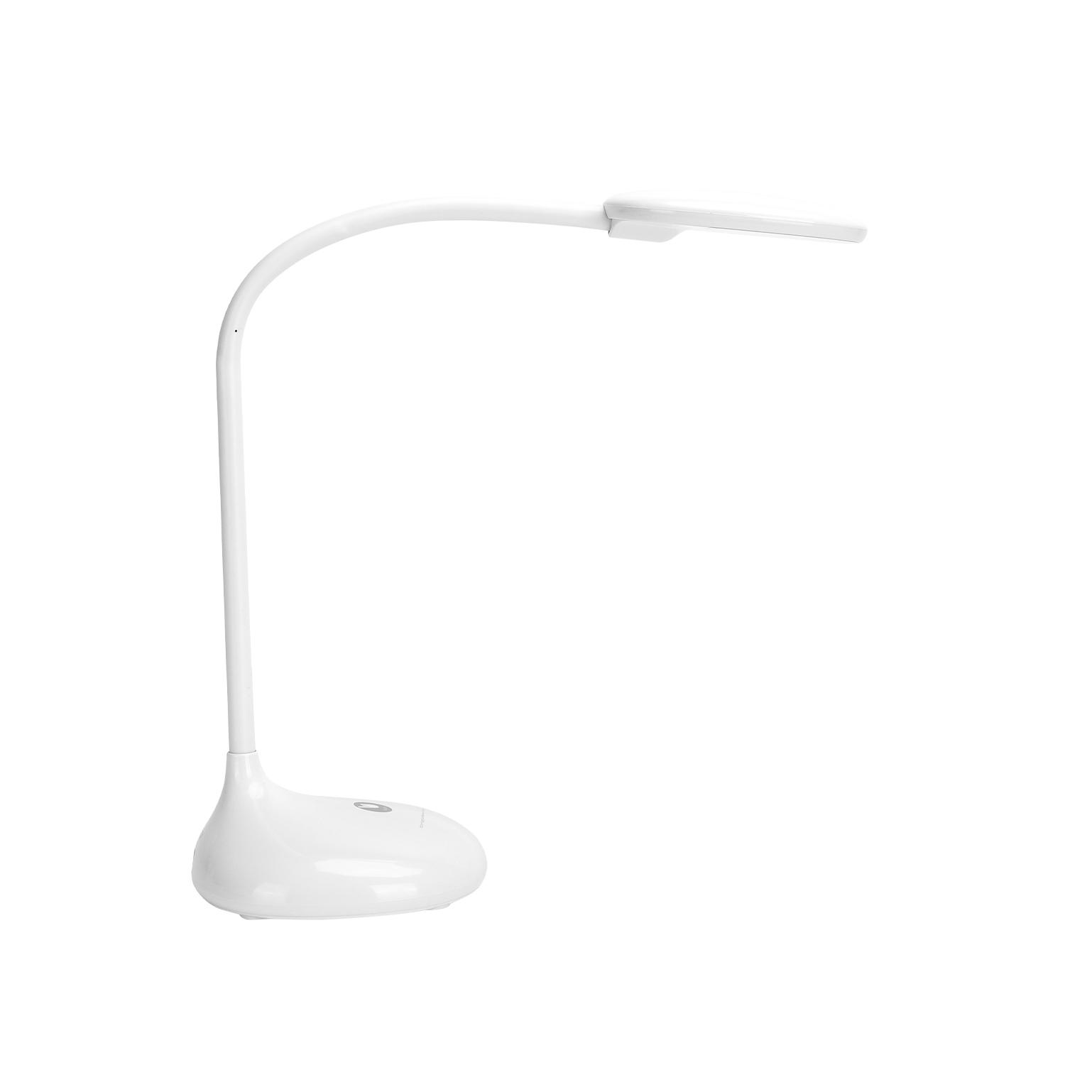 Lampa Stołowa LED Ściemnialna Biała 4W 4000K(4W,2700K-6500K)