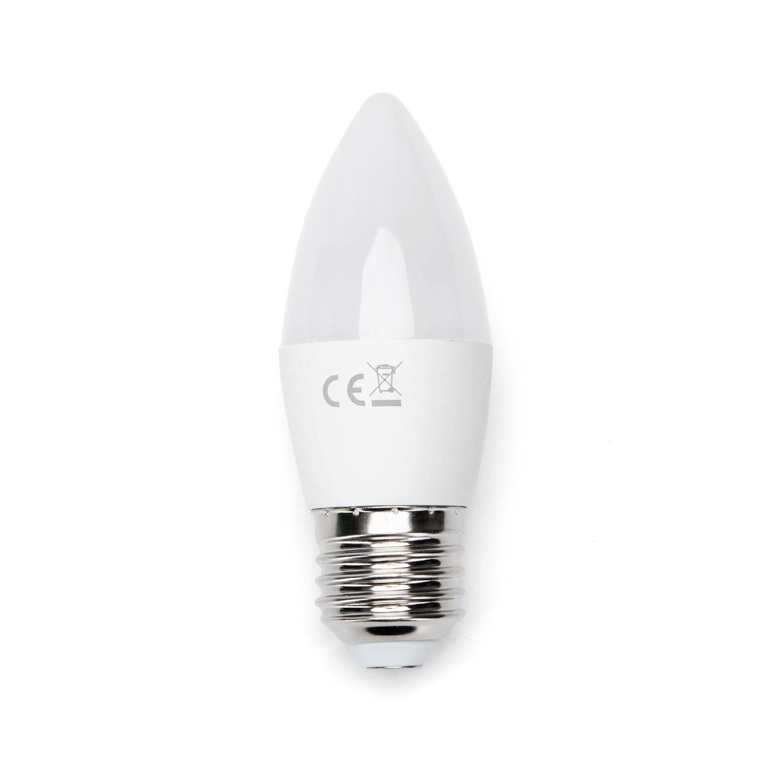 LED E27 4.9W C37