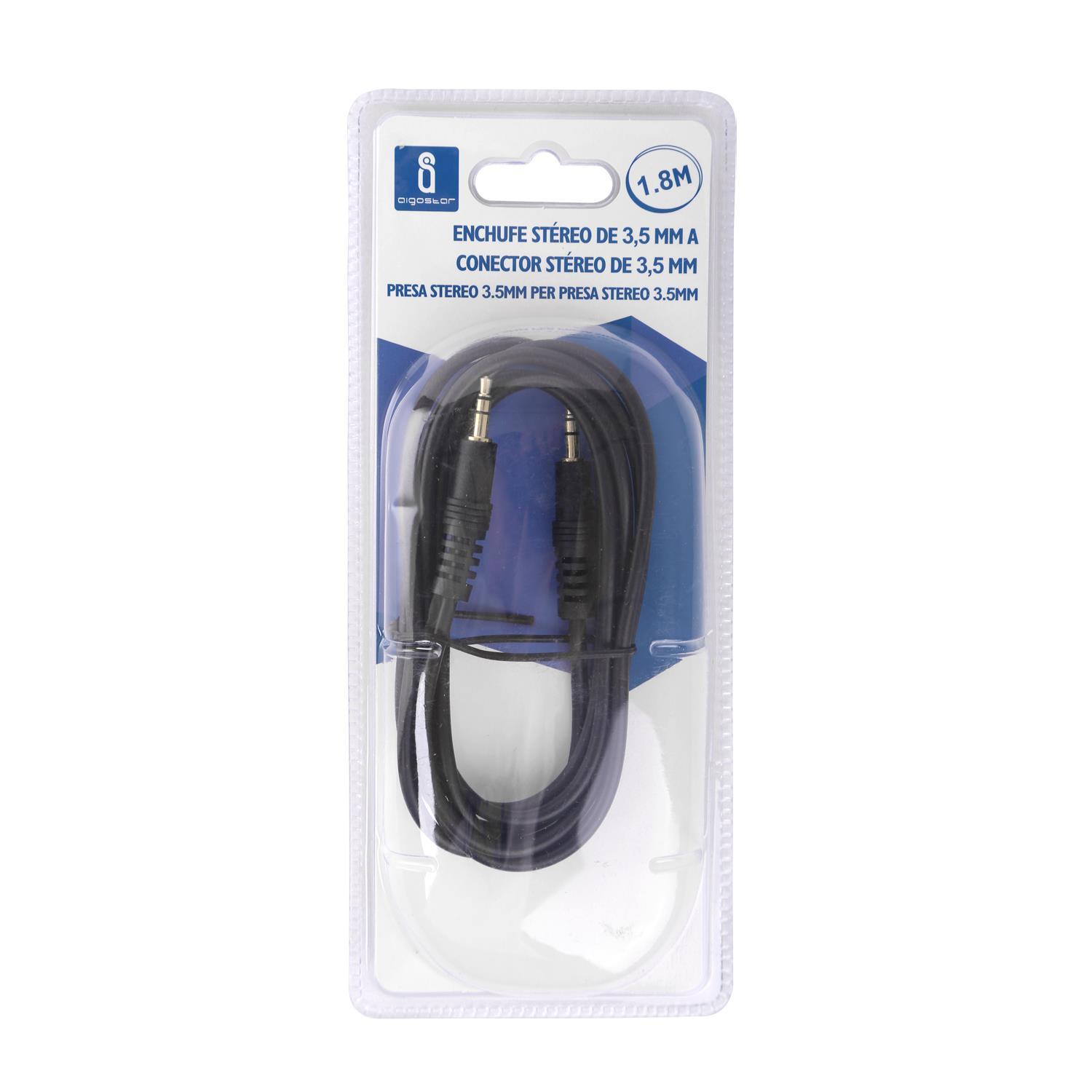 Audio Cable 1.8m Black