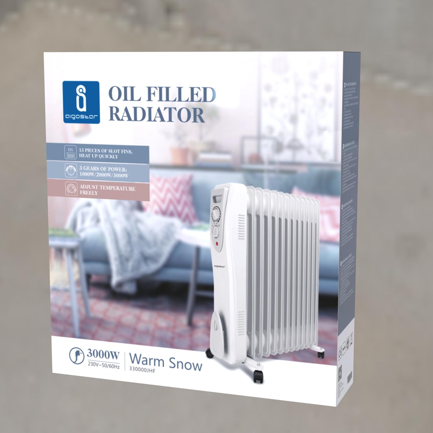 Oil Filled Radiators 3000W 13 Fins