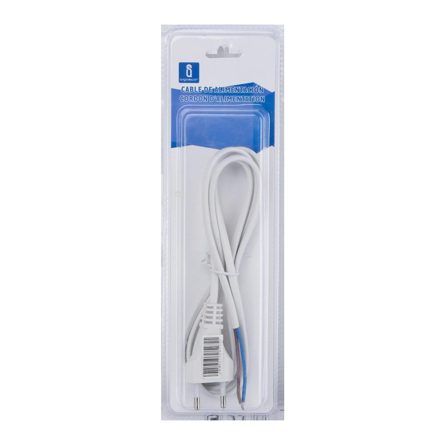 Power Cord 2X0.75m㎡ 1.5m White