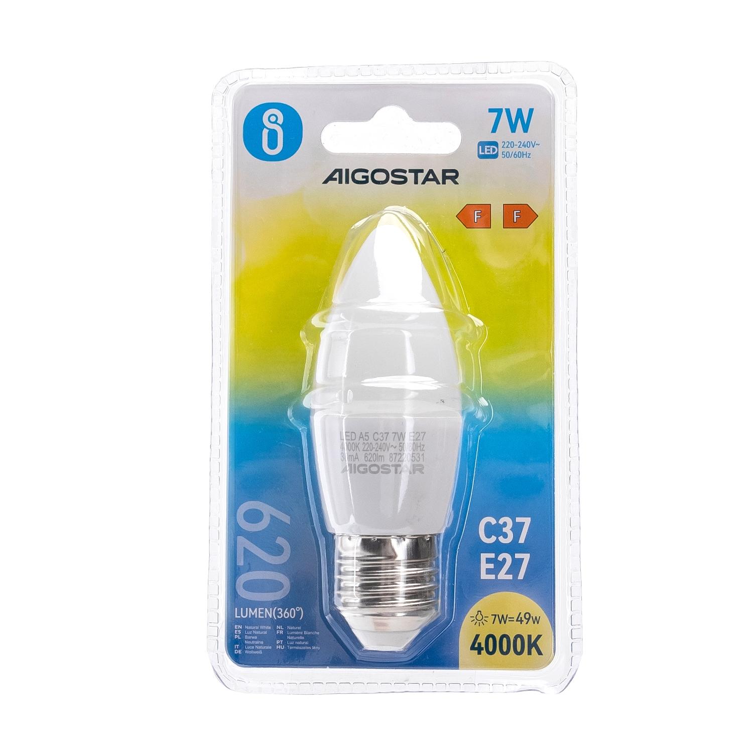 LED C37 E27 7W