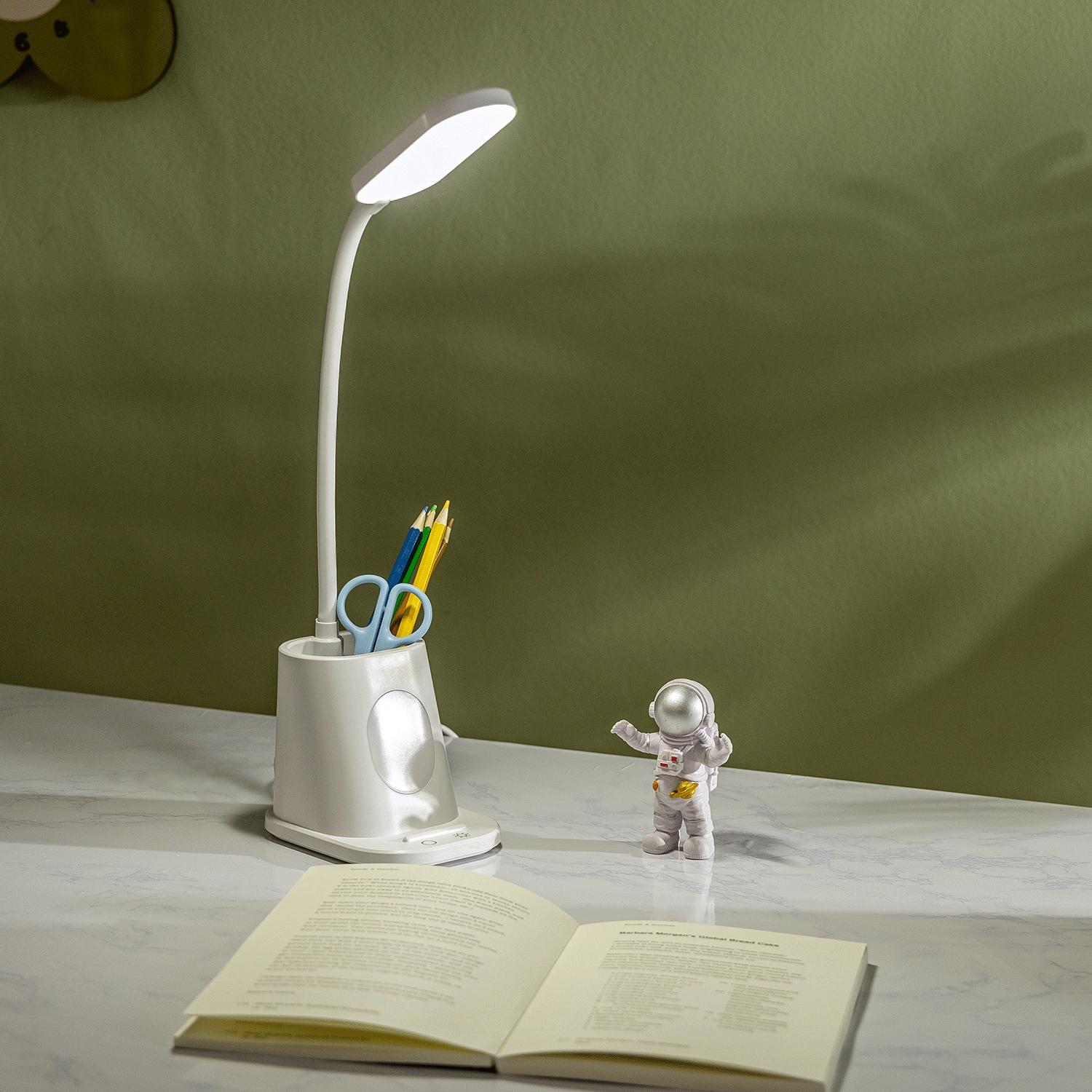 Multi-functional Desk Lamp CCT and Rechargeable