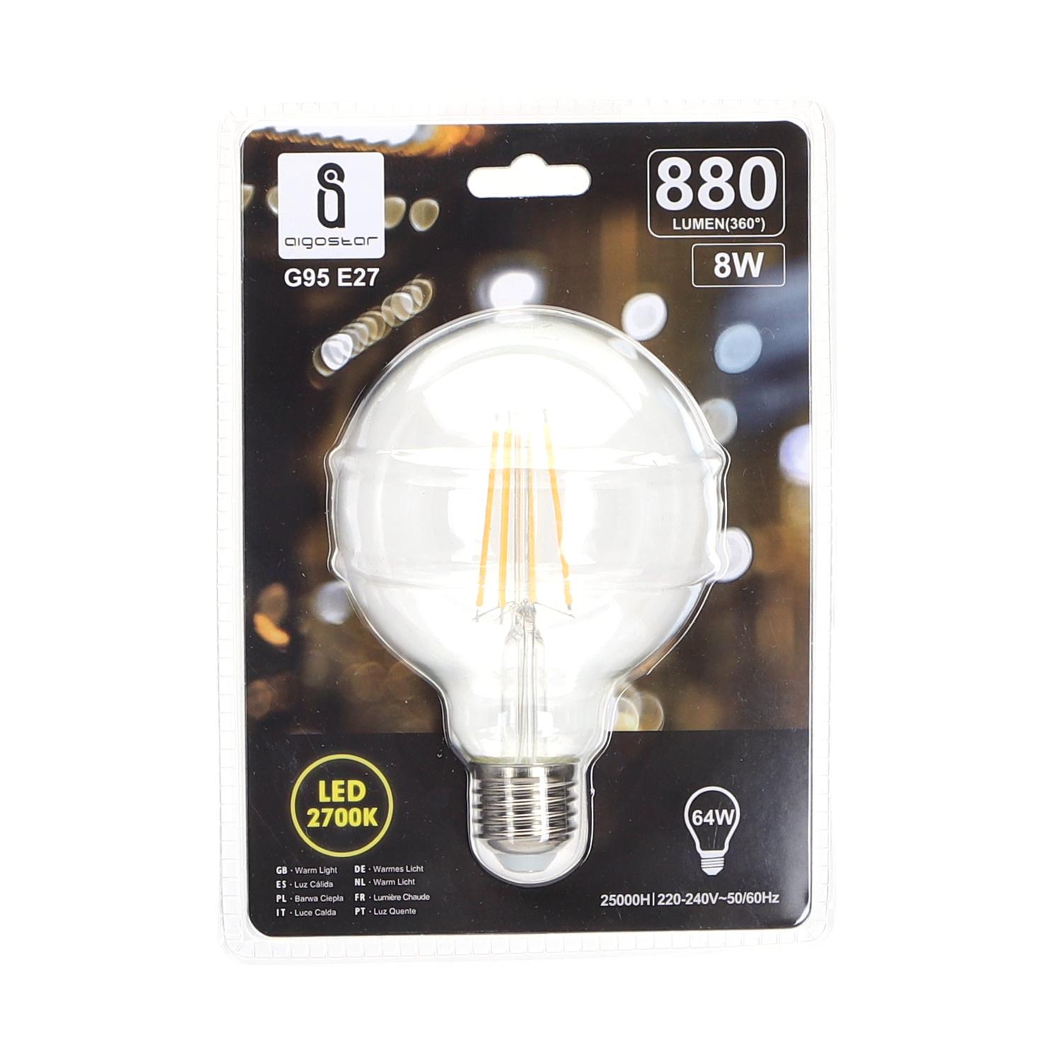 LED filament lamp G95