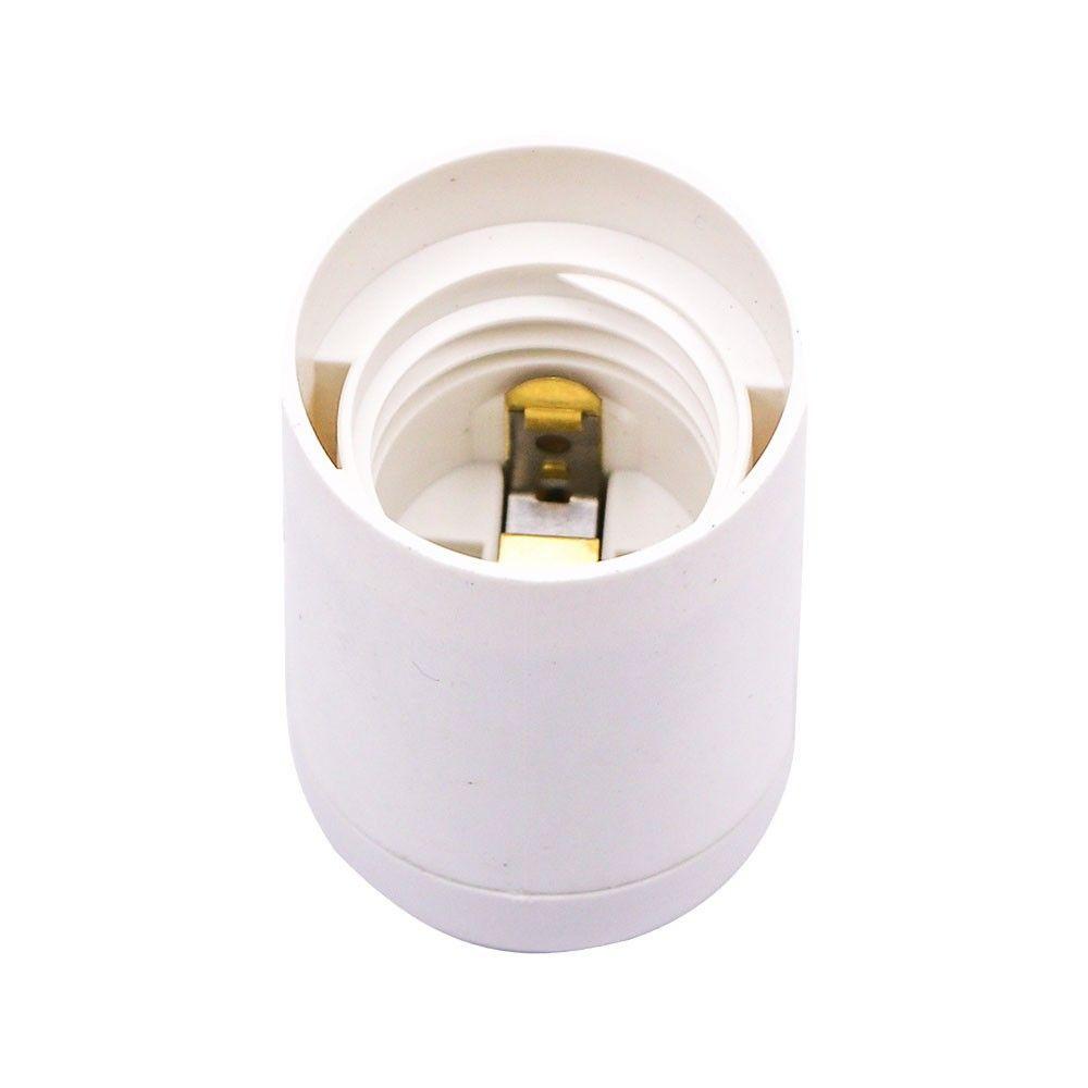 E27 LAMP HOLDER - WHITE