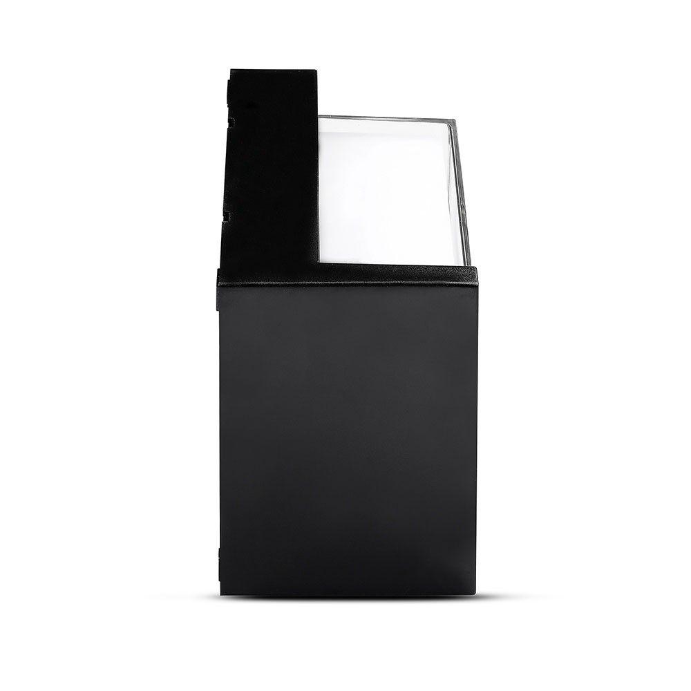 VT-827 12W LED WALL LIGHT 3000K,BLACK -SQUARE