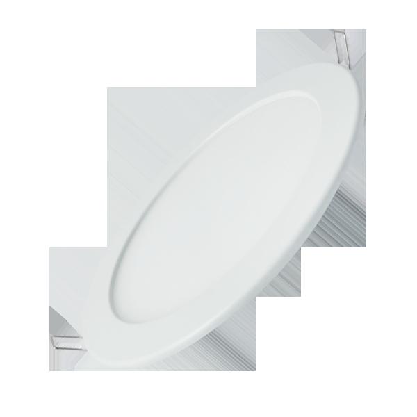 E6 LED Ultra-thin Flush-mounted Round Downlight 16W Natural Light