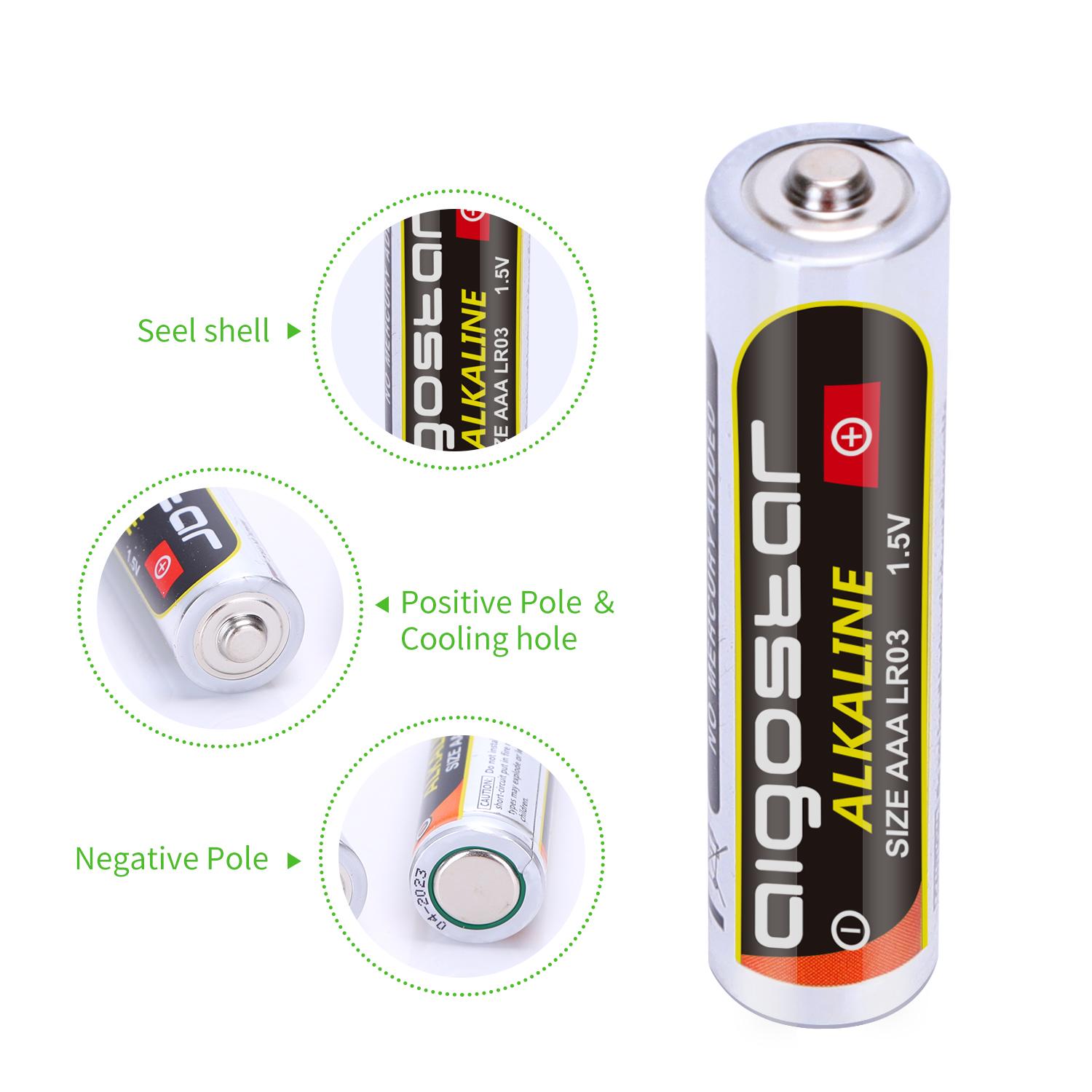 Alkaline battery LR03 AAA-4B 1.5V 4PCS