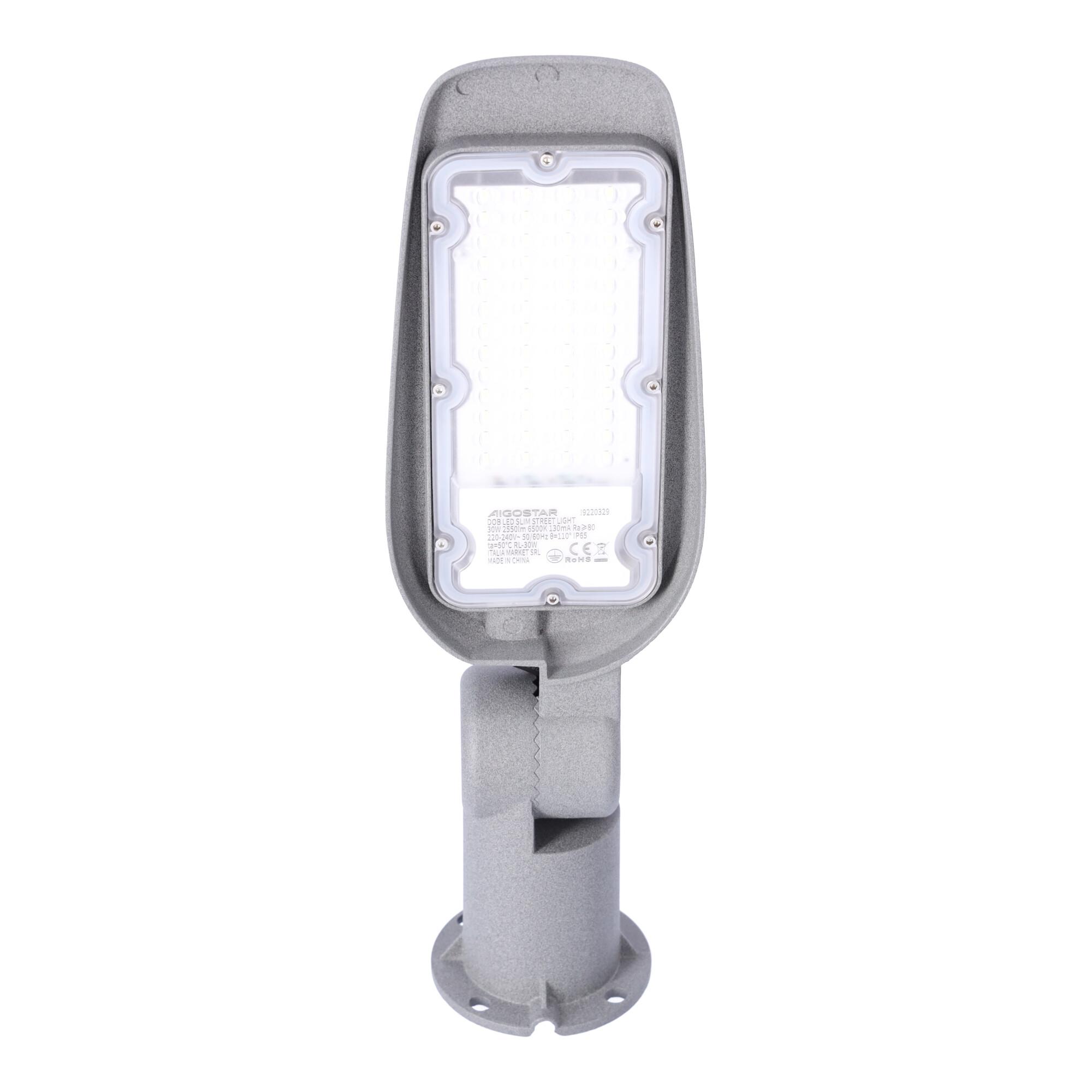 DOB LED Slim Street Light 30W