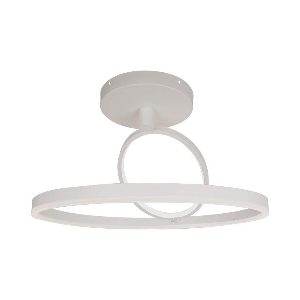 VT-7907 37W LED METAL CEILING LAMP D:500xH200MM 3000K WHITE BODY